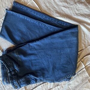 Girls blue jeans!